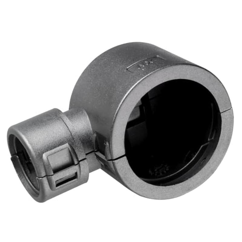 Разъем Kostal CI, нейлон 6, черный, d16мм, угол прямой, CI16-LK20 | 7TCA298010R0330 | ABB — ABB