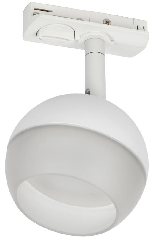 Светильник 4118 декоративный трековый поворотный GX53 белый  | LT-USB0-4118-GX53-1-K01 | IEK — IEK (ИЭК)