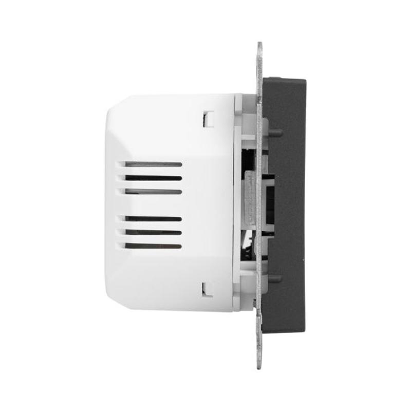 Механизм розетки USB-A+С, чёрный Эпика EKF | UP1-SOB-USBA+USBC | EKF — миниатюра 6