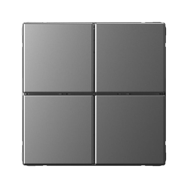 ArtGallery Сталь Выключатель сценарный 4-клавишный, сх. 1 | GAL000974 | SE — Systeme Electric