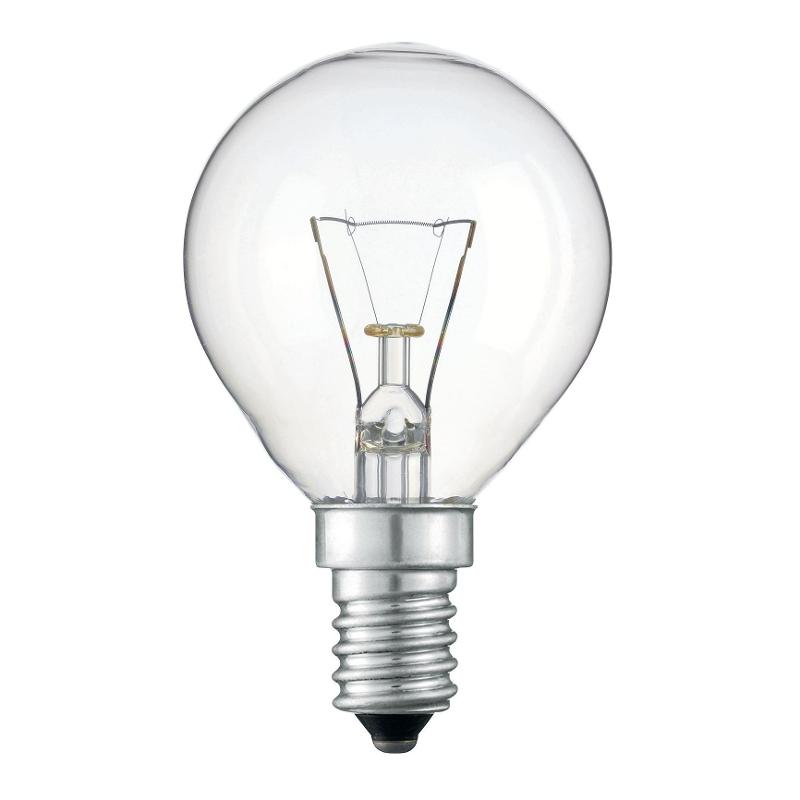 Лампа накаливания ЛОН Stan 40W E14 230V P45 CL 1CT/10X10 | 926000006511 | PHILIPS — Philips