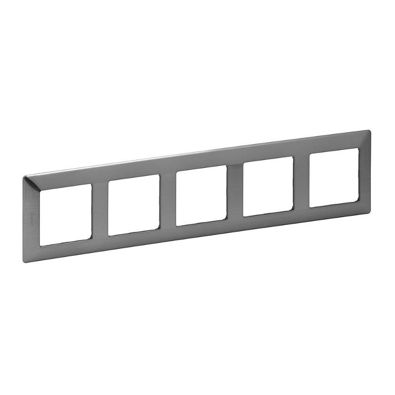 Valena LIFE Сталь Рамка 5-ая | 754155 | Legrand — Legrand