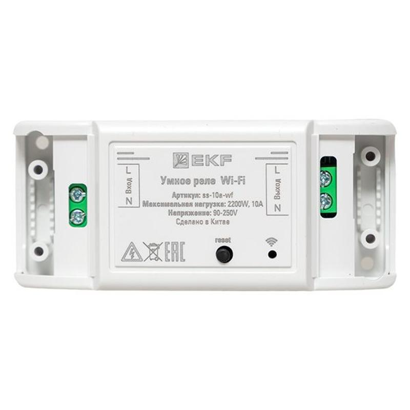 Умное реле 10А Wi-FI  Connect |ss-10a-wf| EKF — миниатюра 21