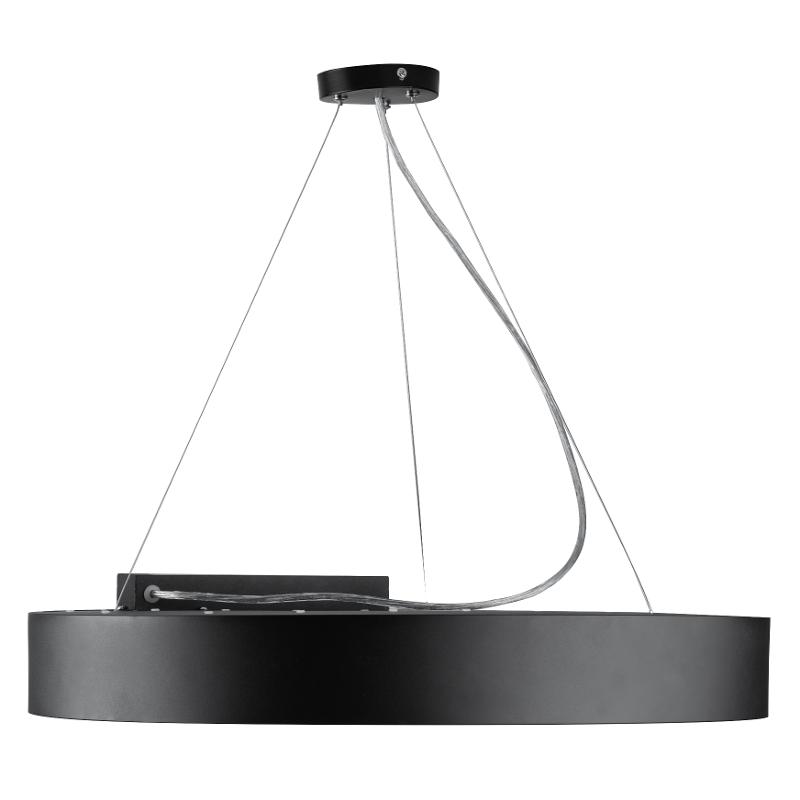 Светильник светодиодный Geometria Ring SPO-134-B-40K-056 56Вт 4000К 4200Лм IP40 800*800*80 черный подвесной | Б0050565 | ЭРА — миниатюра 2