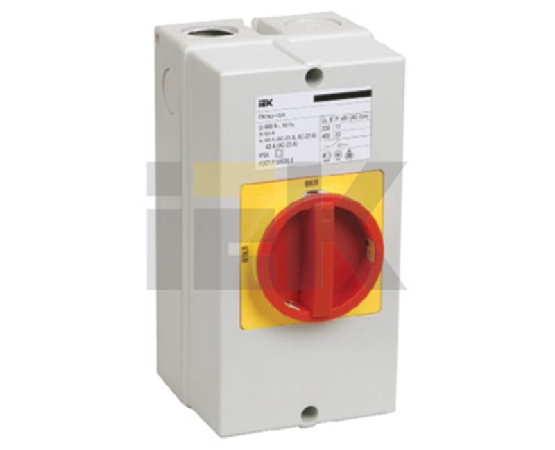 Переключатель кулачковый ПКП10-13 /K 10А "откл-вкл" 3Р/400В IP54   | BCS33-010-1 | IEK — миниатюра 2