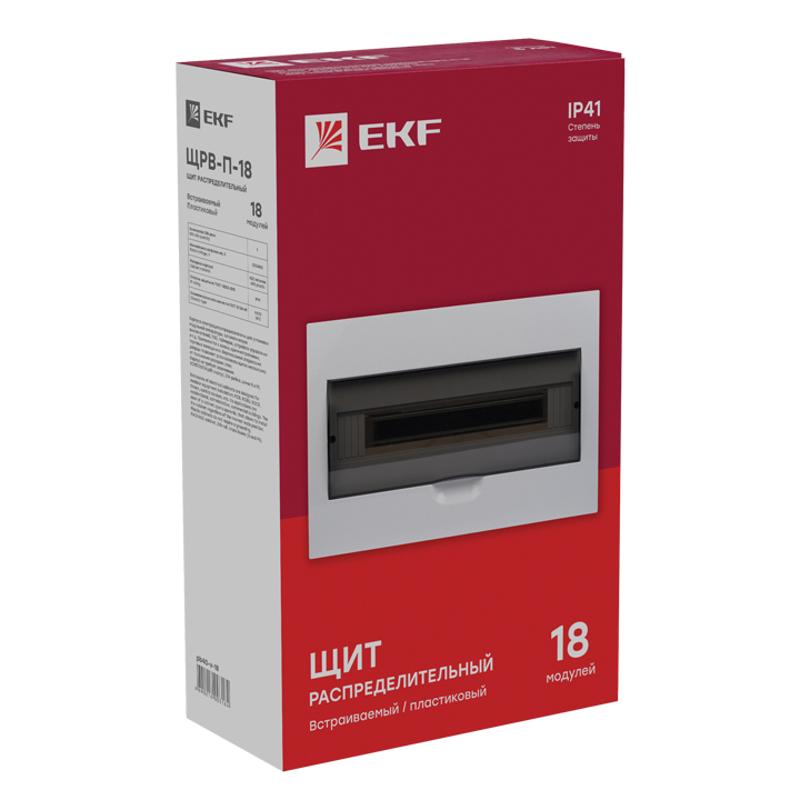 Щит распределительный встраиваемый ЩРВ-П-18 IP41 EKF PROxima | pb40-v-18 | EKF — миниатюра 4