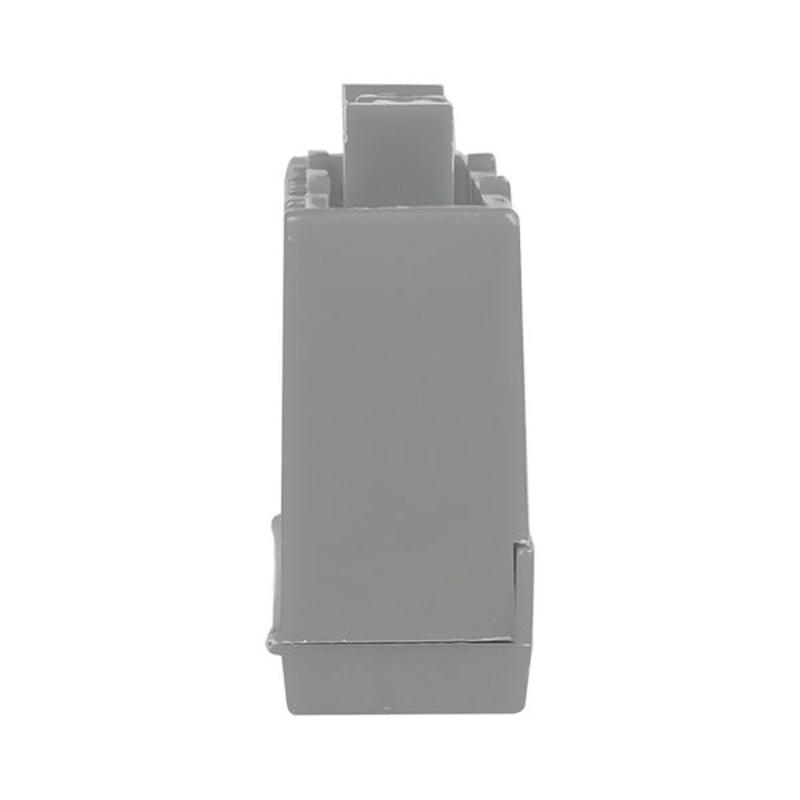 Шина "фаза" L (6х9мм) 12 отверстий латунь серый изолированный корпус на DIN-рейку EKF PROxima | sn0-63-12-is | EKF — миниатюра 10