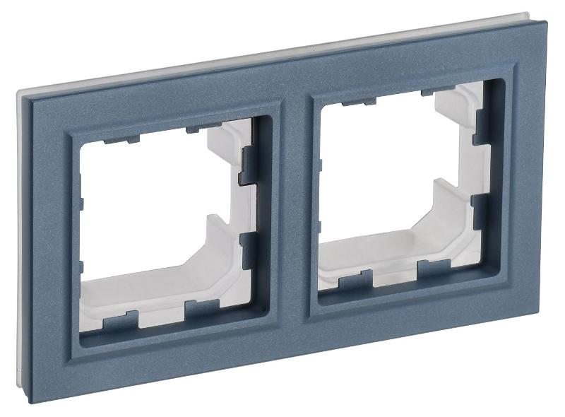 BRITE Рамка 2-ая IP44 РУ-2-БрМ-44 маренго | BR-M22-44-K35 | IEK — IEK (ИЭК)