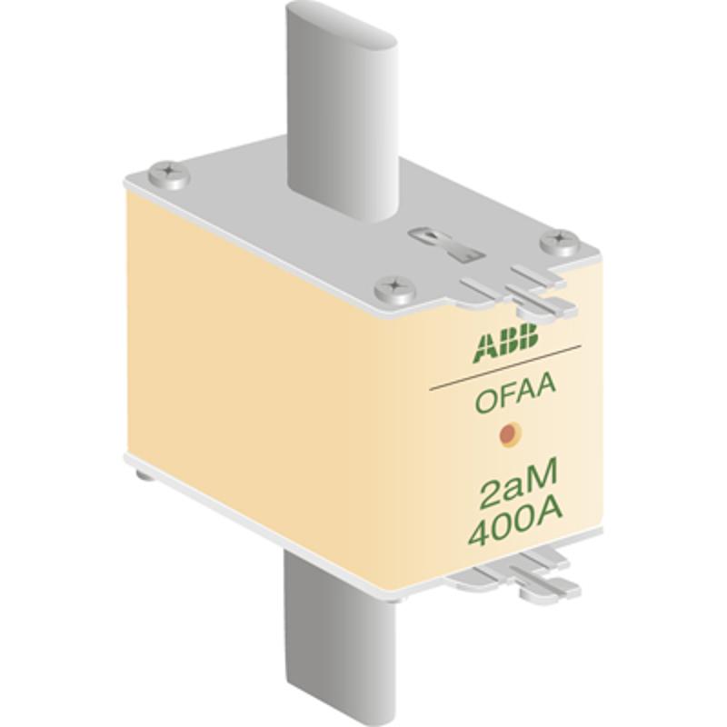 Предохранитель OFAF2aM400 400A тип аМ размер2, до 500В | 1SCA022697R9510 | ABB — ABB