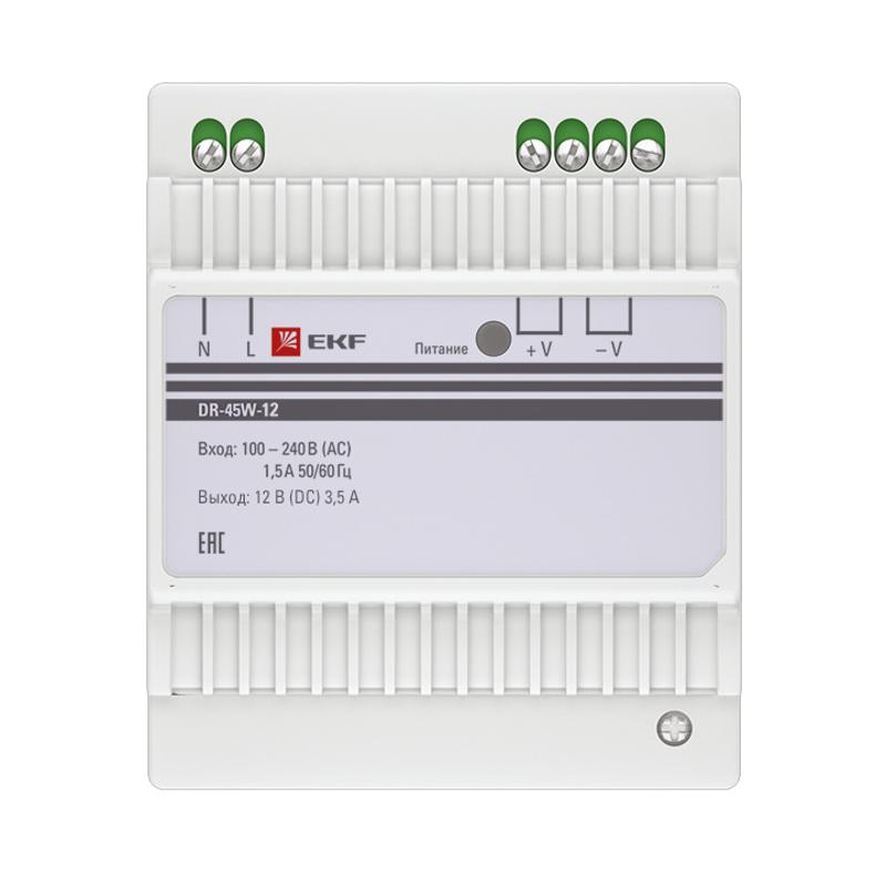 Блок питания 12В DR-45W-12 EKF PROxima |  dr-45w-12 |  EKF — миниатюра 3