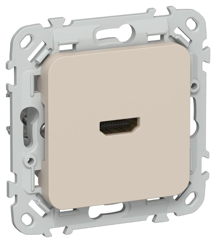 FLITE Розетка HDMI РШДМА-ФлЛ льняной | FI-H10-K88 | IEK — IEK (ИЭК)