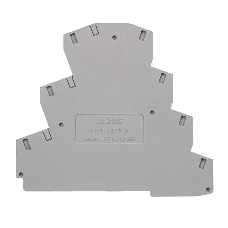 Изолятор торцевой для клеммы VPR-2.5-PE-3L | D-VPR-2.5-PE-3L | DKC — DKC (ДКС)