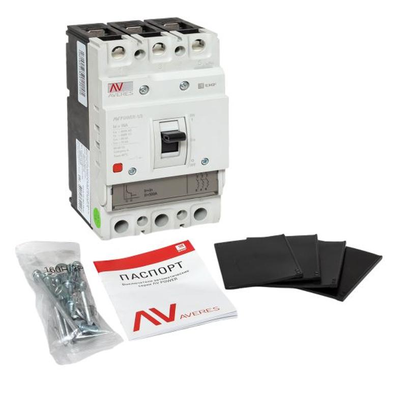 Выключатель автоматический AV POWER-1/3  16А 80kA TR AVERES | mccb-13-16H-TR-av | EKF — миниатюра 15