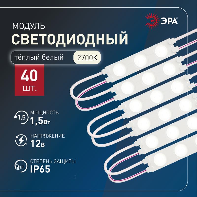 Модули светодиодные герметичные MZ2835-03-12V-2835-IP65-5 5 метров | Б0044172 | ЭРА — миниатюра 4