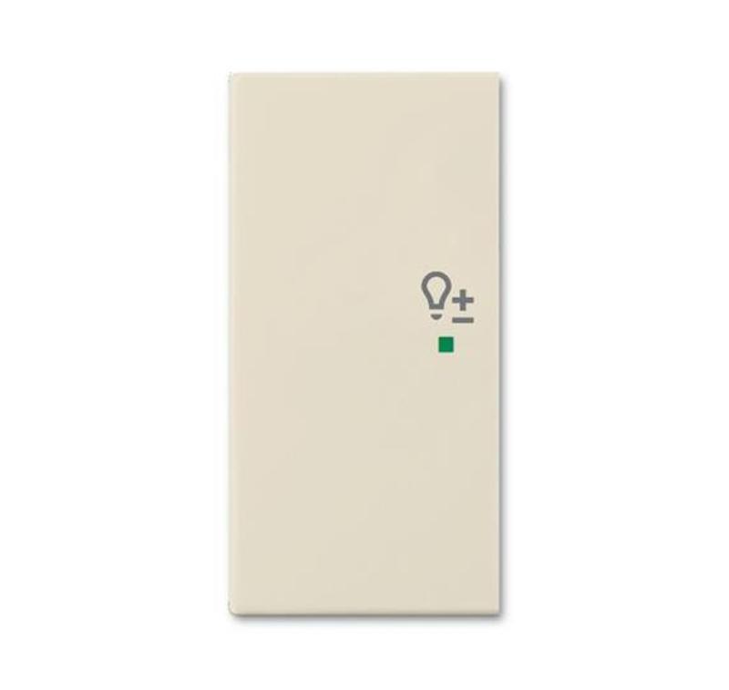 SRD-2-L-92 Клавиша двойная левая free@home, светорегулятор, Basic 55, цвет слоновая кость | 6220-0-0644  | 2CKA006220A0644 | ABB — ABB
