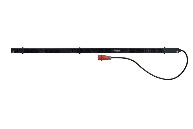 БРП Uniprom, базовый, 0U, 400В, 3Ф, 16A, 36xC13 12xC19, 3м кабель, IEC309 | UP7581 | SE — Systeme Electric