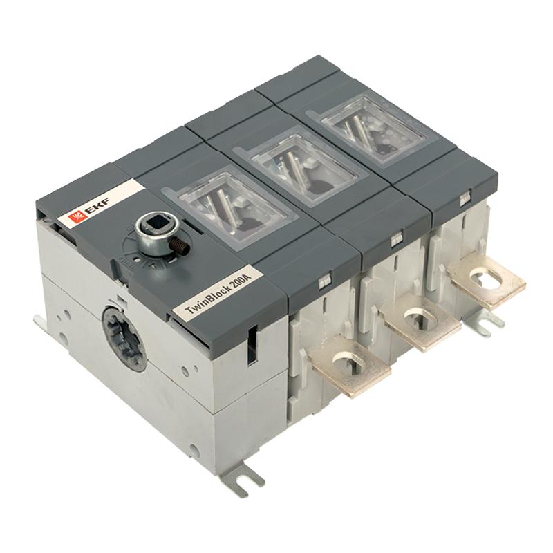Рубильник 200A 3P без рукоятки управления TwinBlock | tb-s-200-3p | EKF — миниатюра 5