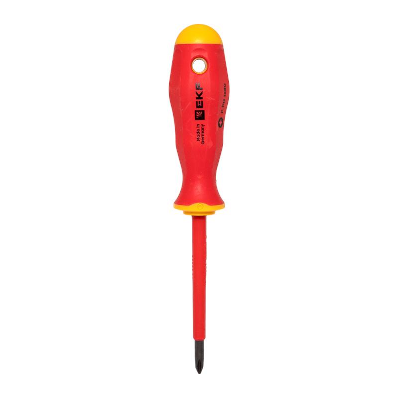 Отвертка Professional PH1х80 мм VDE 1000В |ph-1-80-pro-in|EKF — миниатюра 3