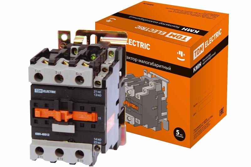 Контактор КМН-49512 95А 230В/АС3 1НО;1НЗ  | SQ0708-0030 | TDM — TDM ELECTRIC