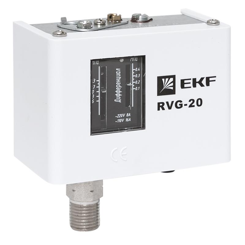 Реле избыточного давления EKF RVG-20-1,6 (1,6 МПа) | RVG-20-1,6 | EKF — миниатюра 14