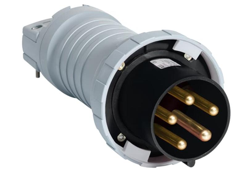 Вилка кабельная 4125P5W, 125А, 3P+N+E, IP67, 5ч | 2CMA126658R1000 | ABB — ABB