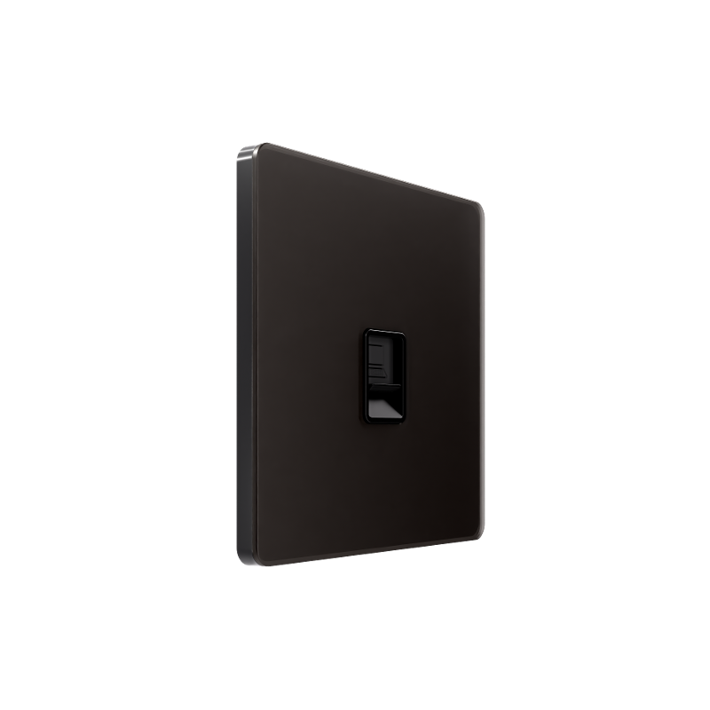 Systeme Infinity, Розетка информационная С/У RJ-45 кат.5e, Полярная ночь — Systeme Electric