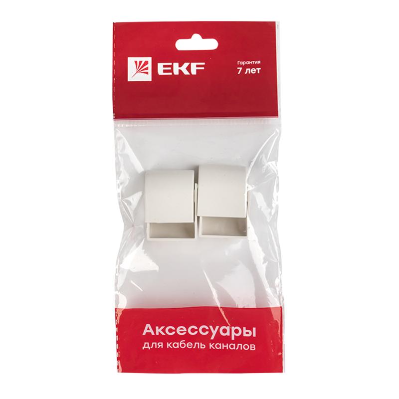 Заглушка (25х16) (4 шт) Plast EKF PROxima Белый  |  ecw-25-16x4 |  EKF — миниатюра 7