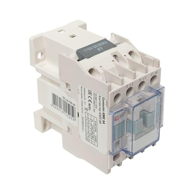 Контактор КМЭ малогабаритный  9А 110В 1NC EKF PROxima | ctr-s-9-110-nc | EKF — миниатюра 23