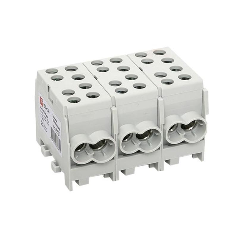 Клемма распределительная КСР с двойным винтом 2x35/2x25 серая PROxima | ksr-2.35-2.25-grey | EKF — миниатюра 20