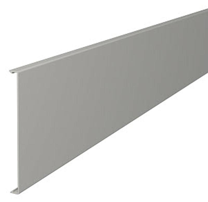 Крышка кабельного канала WDK 170x2000 мм (ПВХ,серый) (2410 170GR) | 6022758 | OBO Bettermann — миниатюра 2