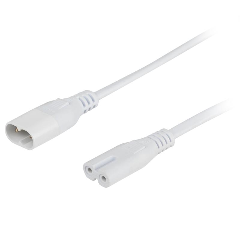 Кабель соединительный для фитолампы  FITO-wire v.2 0.5 м коннекторы IEC C7- IEC C8 | Б0061567 | ЭРА — миниатюра 4
