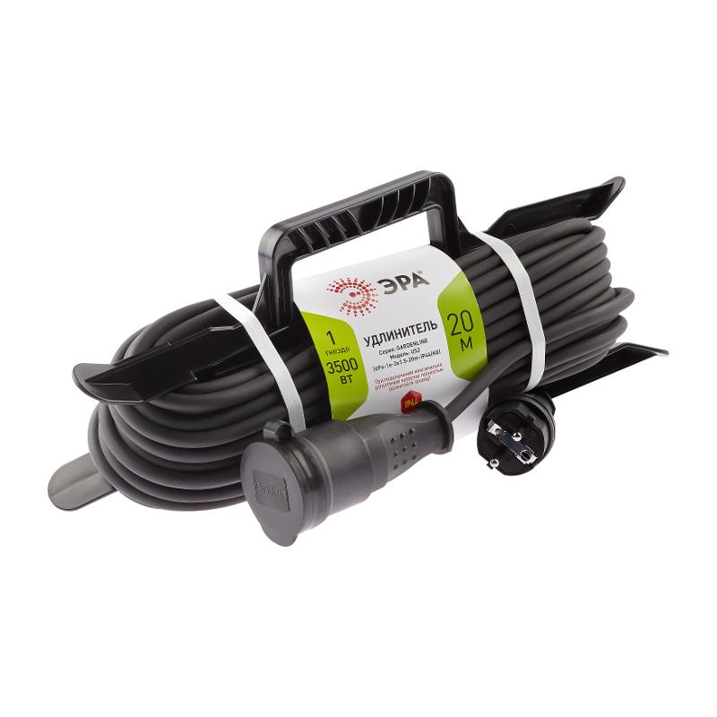 UFx-1e-3x1,5-20m-IP44(KG) Удлинитель силовой на рамке c/з 1 гн 20м КГ 3х1.5 (5/120) | Б0050868 | ЭРА — миниатюра 1