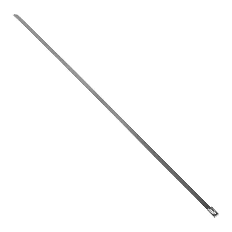 Хомут AISI 304 из нержавеющей стали, 4.6x360 (10 шт.) FlexLock PROxima | plc-fl-tss-304-4.6x360-r | EKF — миниатюра 3