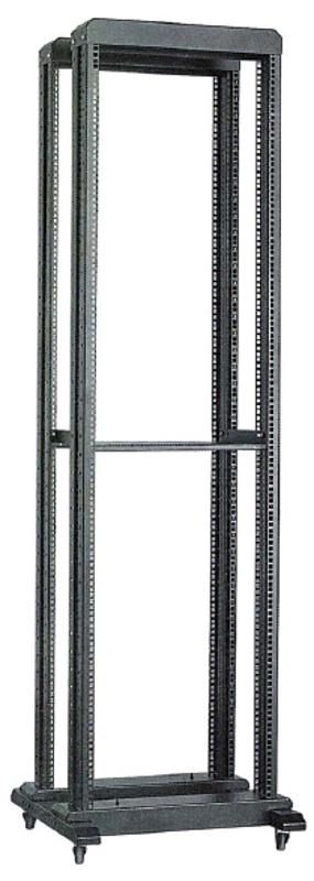 19" двухрамная стойка, 42U, 600x800 мм, серая | LF35-42U68-2R | ITK — миниатюра 2