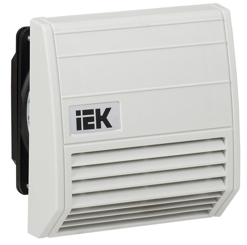 Вентилятор с фильтром 21 куб.м./час IP55 | YCE-FF-021-55 | IEK — IEK (ИЭК)