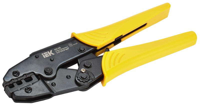 Клещи обжимные КО-09 1,0-10мм2 IEK | TKL30-D15-006 | IEK  — миниатюра 1