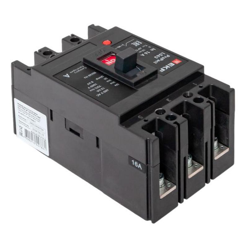 Выключатель автоматический LS63 15кА 3P 16А ProPact | mccb-63-15-3-16-ls | EKF — миниатюра 9