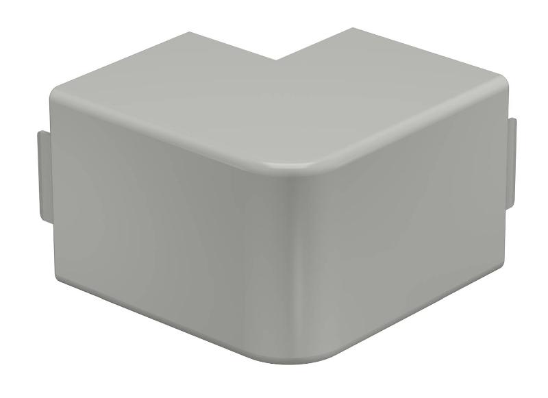 Крышка внешнего угла кабельного канала WDK 60x60 мм (ПВХ,серый) (WDK HA60060GR) | 6022073 | OBO Bettermann — OBO Bettermann