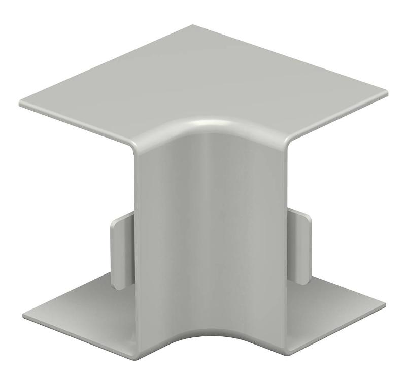 Крышка внутреннего угла кабельного канала WDK 30x45 мм (ПВХ,серый) (WDK HI30045GR) | 6158307 | OBO Bettermann — OBO Bettermann