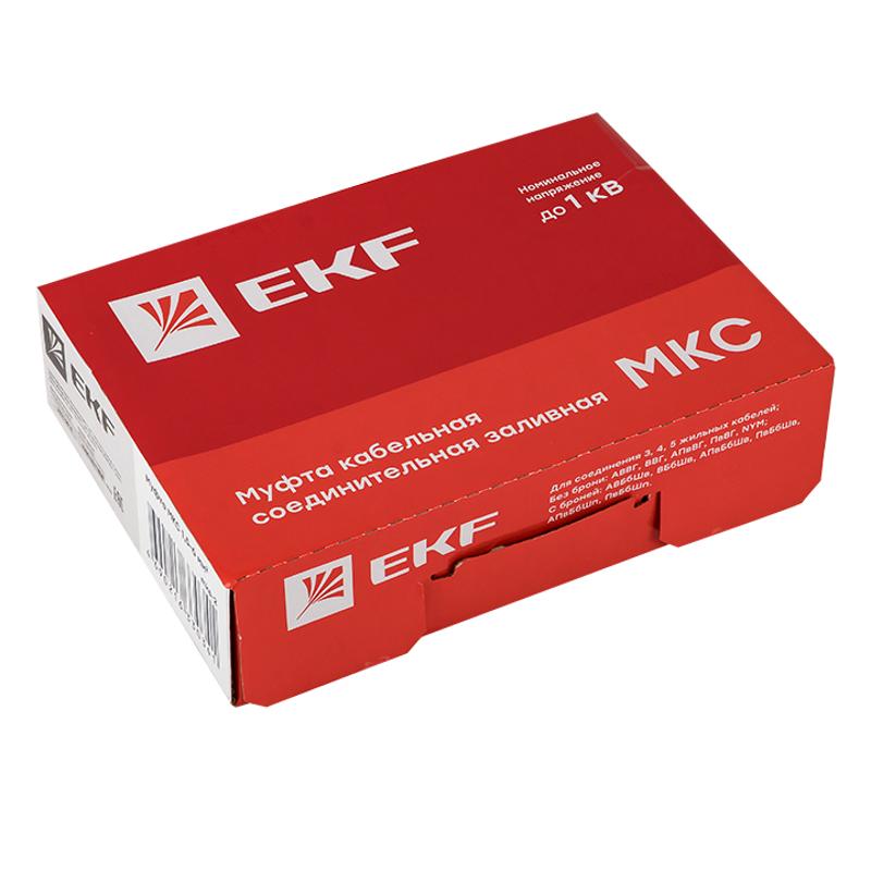 Муфта соединительная заливная МКС(Б) 1,5-6 мм2 (клеммник) EKF PROxima | mks-2-k-b | EKF — миниатюра 3