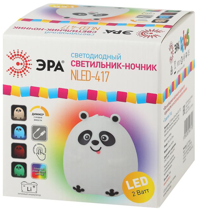 Светильник настольный NLED-417-2W-W белый | Б0043741 | ЭРА — миниатюра 2