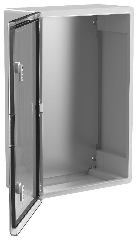 Корпус пластиковый ЩМПп 600х400х200 IP65 с прозрачной дверью УХЛ1 | MKP92-N-604020-65 | IEK — миниатюра 2