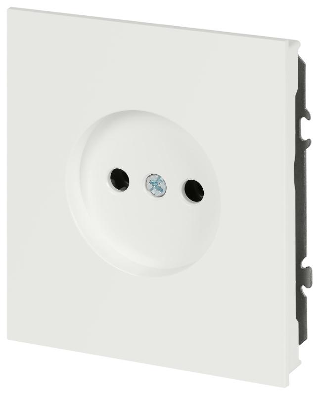 Розетка Arktik 16-2106-08 без заземления 2P 16А-250В белый матовый | Б0071680 | ЭРА — миниатюра 3