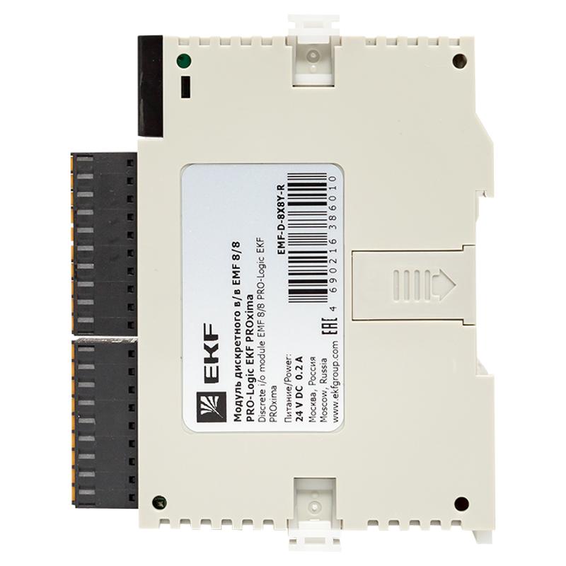 Модуль дискретного в/в EMF 8/8 PRO-Logic EKF PROxima | EMF-D-8X8Y-R | EKF — миниатюра 6