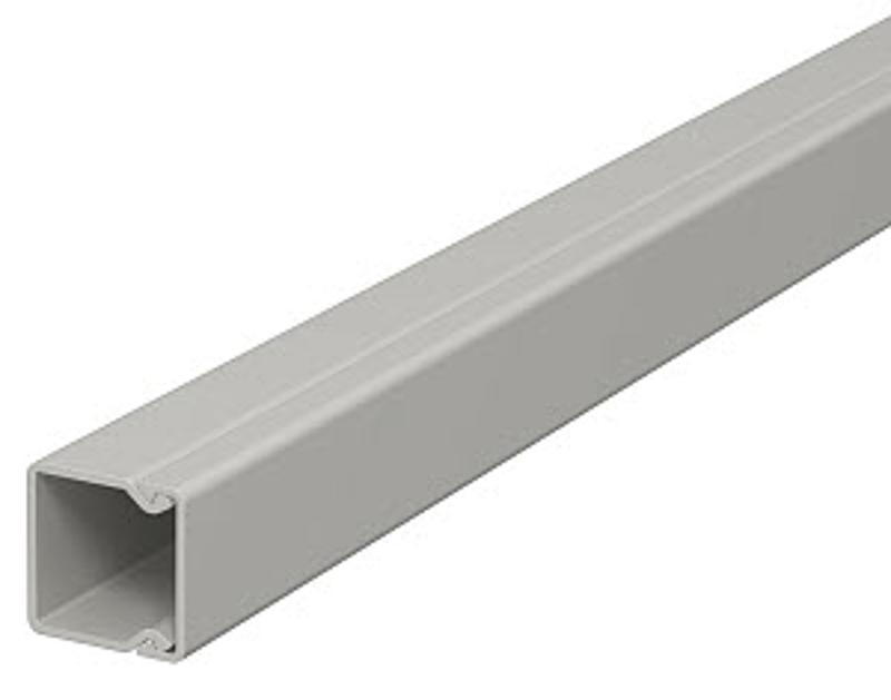 Мини-канал WDK с крышкой 20x20x2000 мм (высота борта 17 мм, крышка 17 мм) ПВХ серый RAL 7030 | 6025110 | OBO Bettermann — OBO Bettermann