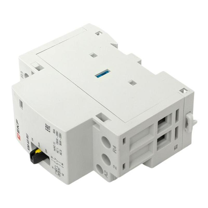 Контактор модульный КМ РУ 63А 1NO+1NC (2 мод.) EKF PROxima | km-2m-63-11 | EKF — миниатюра 18
