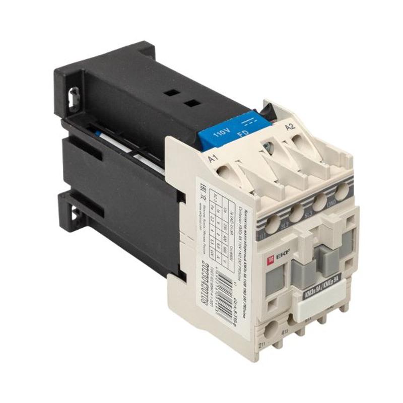 Контактор малогабаритный КМЭп 9А 110В DC 1NO EKF PROxima | ctr-s-9-110-p | EKF — миниатюра 9
