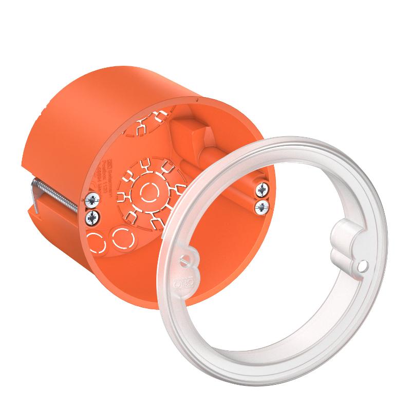 Коробка монтажная HG 61-AD-IP Ø74мм H61мм для полых стен под стандарт CEE/PERILEX с уплотнителем | 2003819 | OBO Bettermann — OBO Bettermann