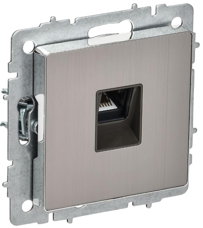 BRITE Роз. комп. RJ45 кат.5E РК10-БрГН мет х/н  | BR-K10-1-M-K23 | ИЭК — IEK (ИЭК)