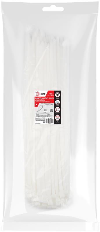Кабельная стяжка ЭРА NO-225-170 (хомут) нейлоновая 8.8 х 750 мм белая (100 шт/уп) | Б0065961 | ЭРА — миниатюра 2
